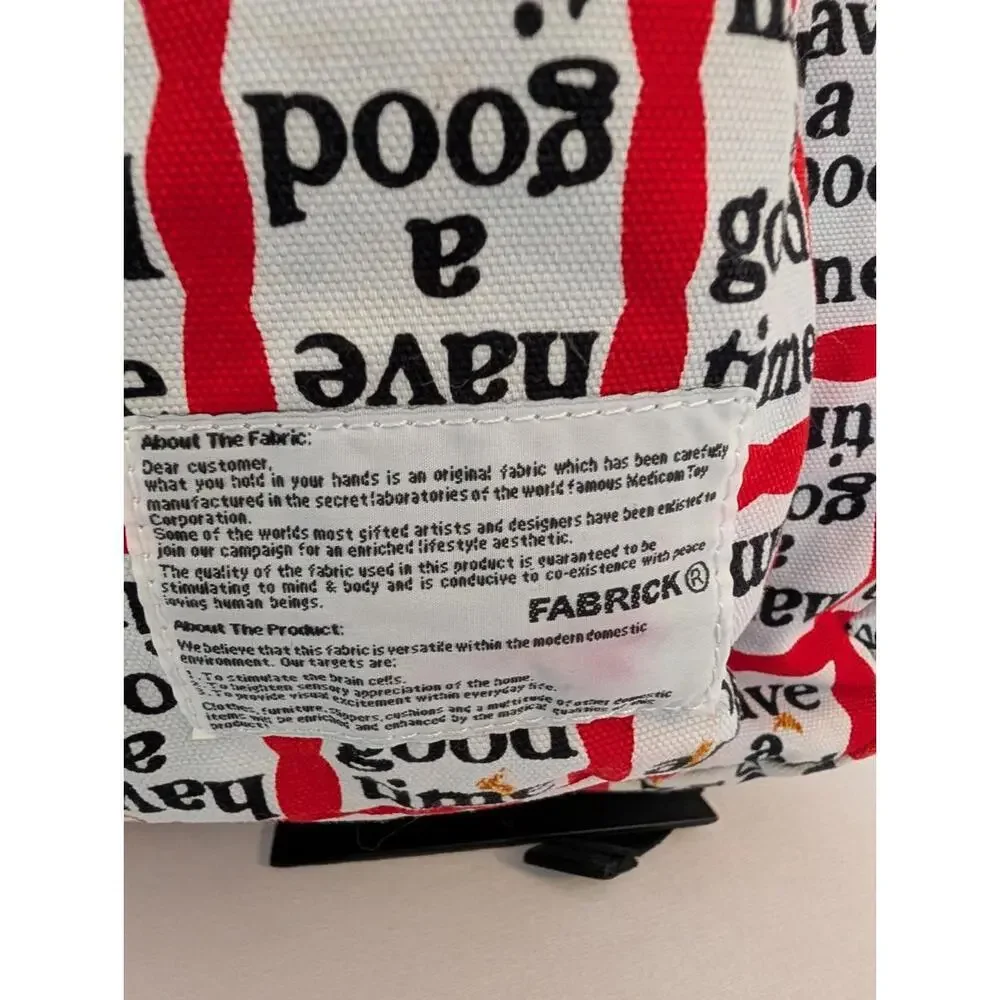 Have A Good Time Fabrick And Medicom Toy Backpack
